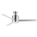 Maxim Lighting Tanker 52 Nickel Outdoor LED Fan 88806SN